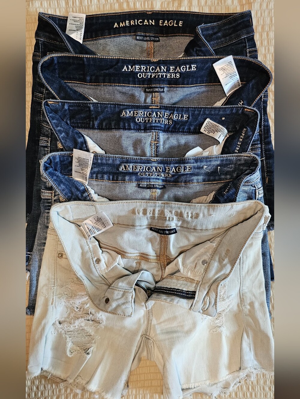 Sz 4 Shorts BUNDLE - American Eagle - 5 Pairs